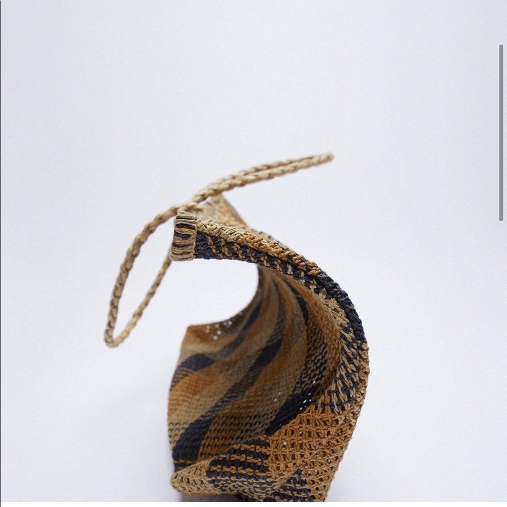 New Zara woven tote bag - Picture 5 of 6
